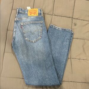 Levi's Classic Straight Blue Jeans
